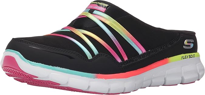 women's skechers backless sneakers