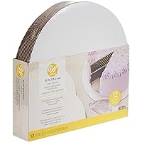 Wilton Cake Boards, Set of 12 Round Cake Boards for 10-Inch Cakes (2104-102)