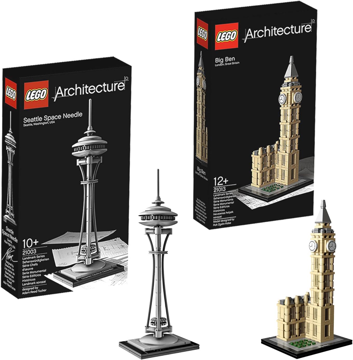 space needle lego set