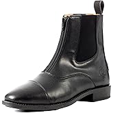 Equinavia Tyra Womens Zip-Up Starter Paddock Boots | Equestrian Horse Riding Synthetic Leather Boots