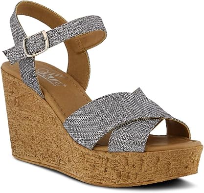 synthetic leather sandals