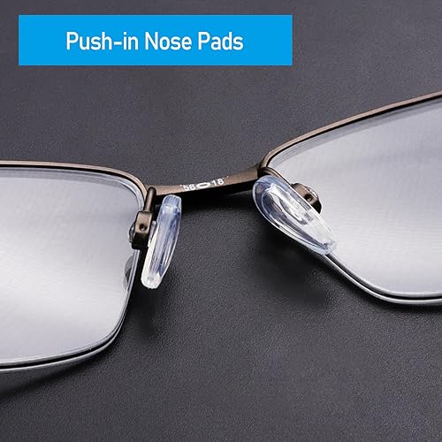 MYCOURAG Pairs Replacement Silicone Rubber Nose Pieces Compatible with  Oakley Socket