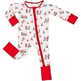LollyBanks Baby Pajamas, Baby Romper 95% Bamboo Viscose and 5% Spandex