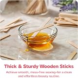 Gusto 1000 Count 4.5 Inch Wooden Sticks Multi-Purpose Crafts Ice Tongue view 6