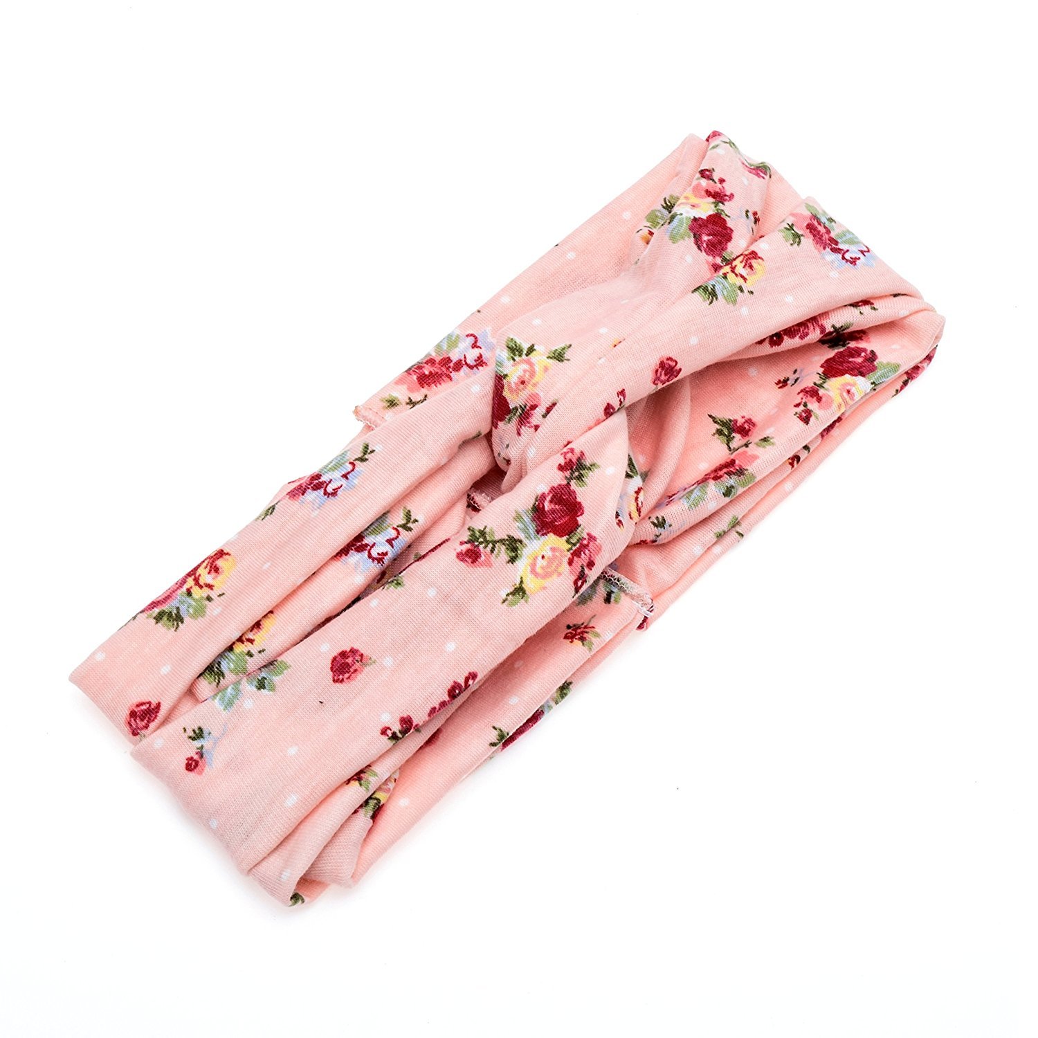 Women Headband Vintage Hair Wrap Hair Accessories,Wishesport Women Elastic Turban Head Wrap Headband Twisted Hair Band,4 Pack