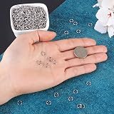 Craftdady 2000Pcs 7mm Stainless Steel Open Jump Rings for Jewelry Making view 4