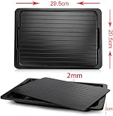 WDEC Defrost Tray Thaw Board, Fast Thawing with Drip Tray 29.5x20.5cm view 6