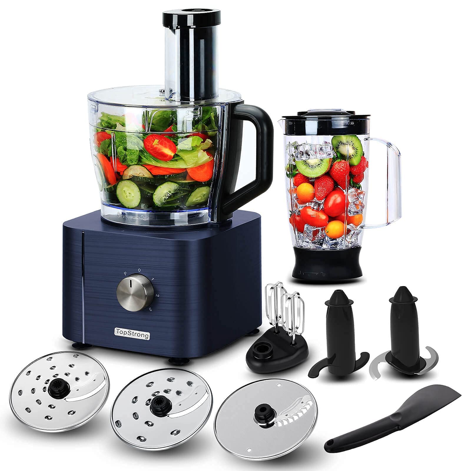 TopStrong-Procesador-de-AlimentosCompacto-Multifuncion-Robot-de-Cocina-1100WProcesador-de-alimentos-multifuncional9