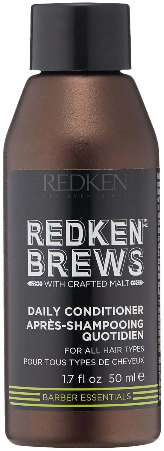 Redken Brews Daily Conditioner For Men, Soft Hair For All Hair Types