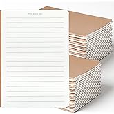 Yuanan 30 Pack Journals Notebooks Bulk, A5 Composition Notebook Journals Bulk, Brown Notebook Lined Paper Journaling Notebooks Brown Travel Journal for School Office Writing Notes -7.9 X 5.5 Inch