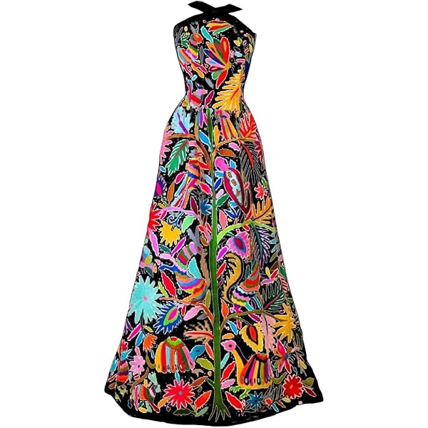 Amazon.com: WAWALI Peacock Pattern Hand Embroidery Prom Dresses Evening  Pary Gowns 2 Black : Clothing, Shoes & Jewelry