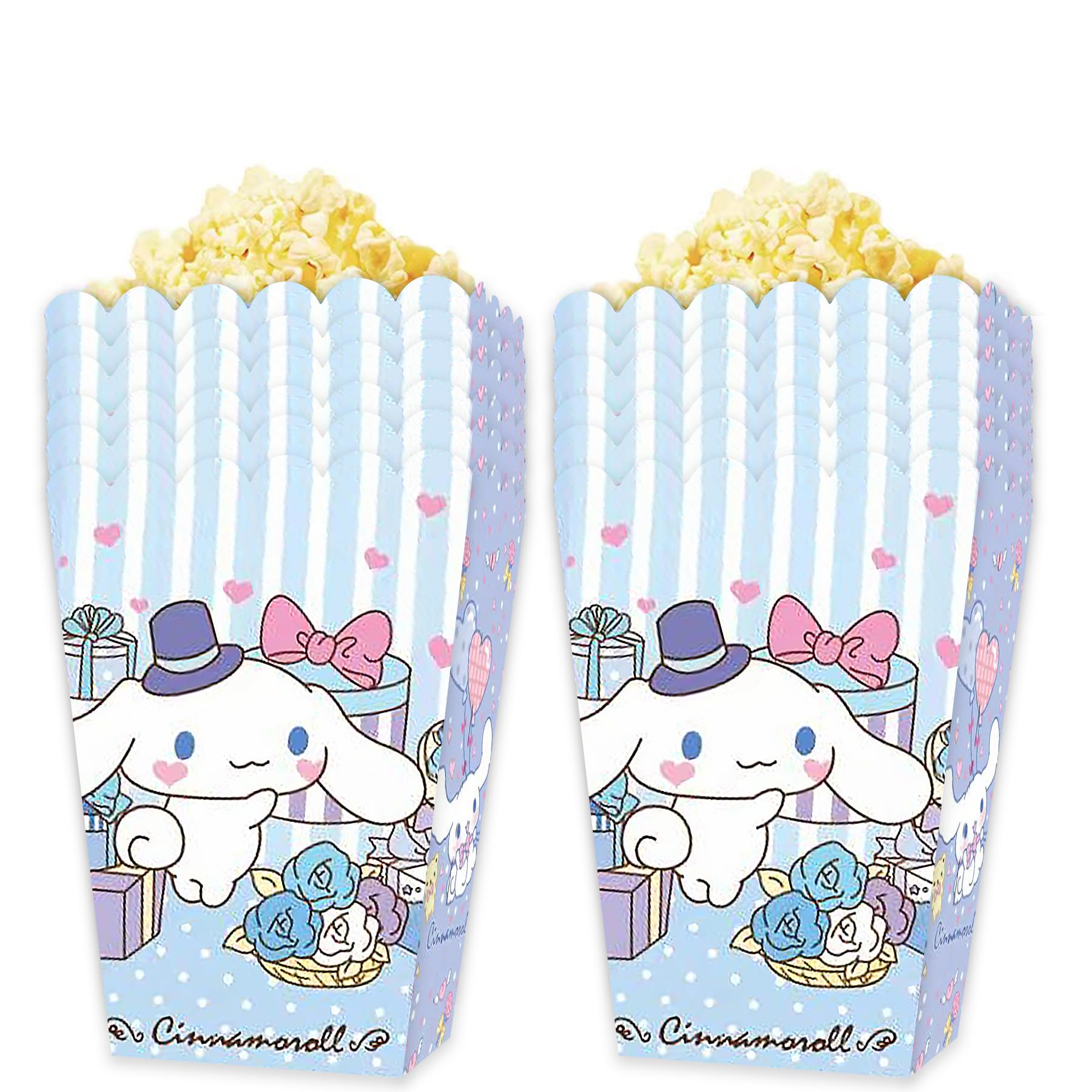 Photo 1 of 12 Pcs Hello Pink Cat Candy Box Popcorn Box Birthday Party Favor Pink Kity Snack Treat Boxes Candy Cookie Container Decorations Gifts for Kids Adults Birthday Party Favor Supplies (popcorn box c)