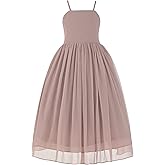 Criss Cross Chiffon Formal Flower Girl Dresses Junior Bridesmaid Dress Reception Dress