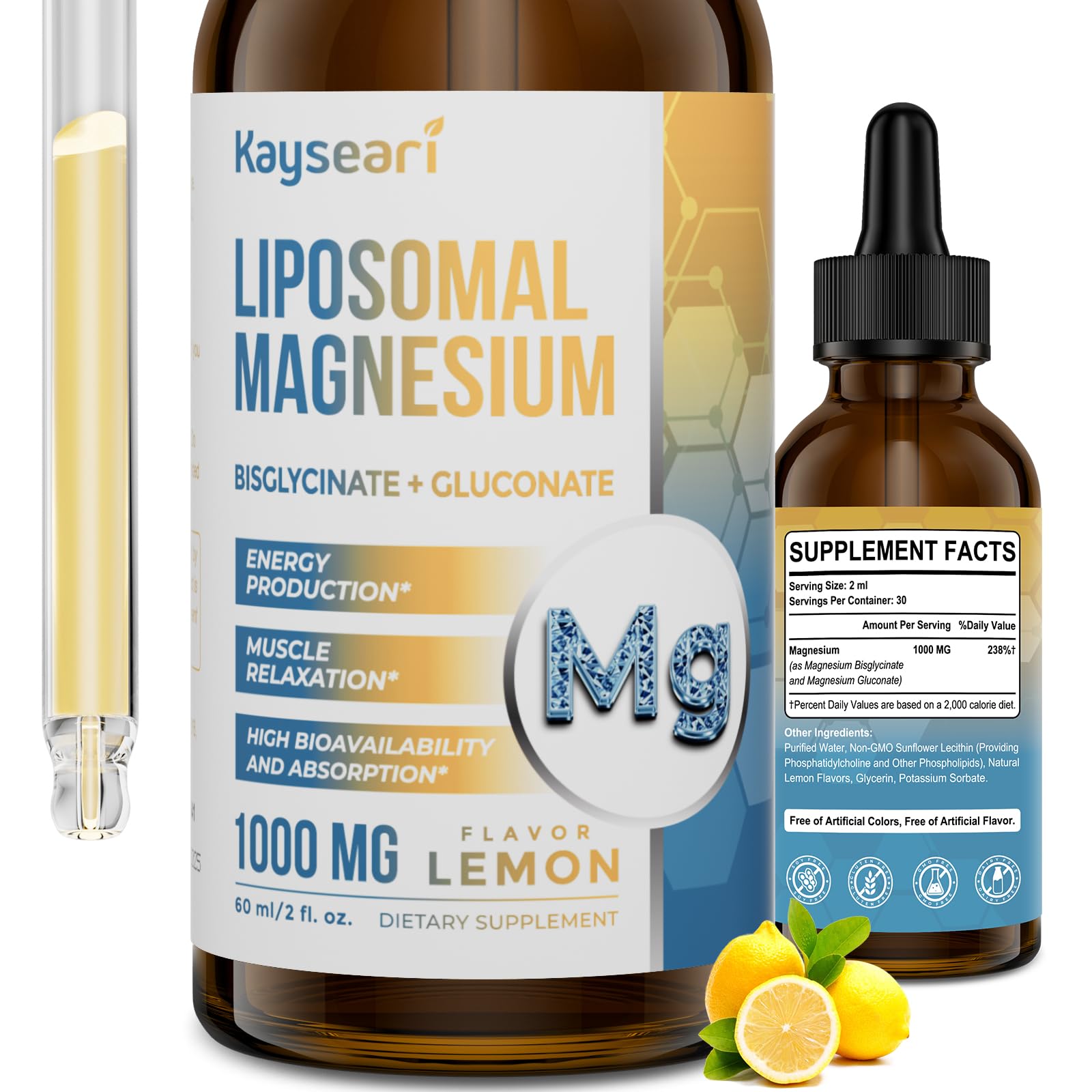 Mua High Strength Liposomal Magnesium Drops, Easily Absorbed Chelated