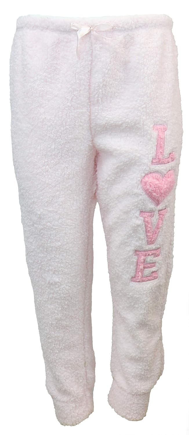 Buy Women's Pajama Pants Teddy Bear Plush Joggers at Amazon.in