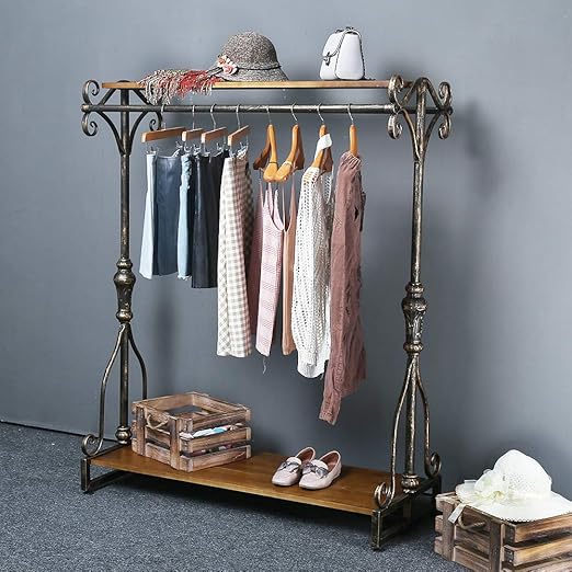 Qianniu Industrial Clothing Rack Display Commercial Grade