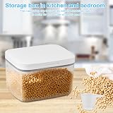 RHAIQBVC Laundry Pods Container 2.8L Large Double-Seal Lid with Measuring Cup view 7