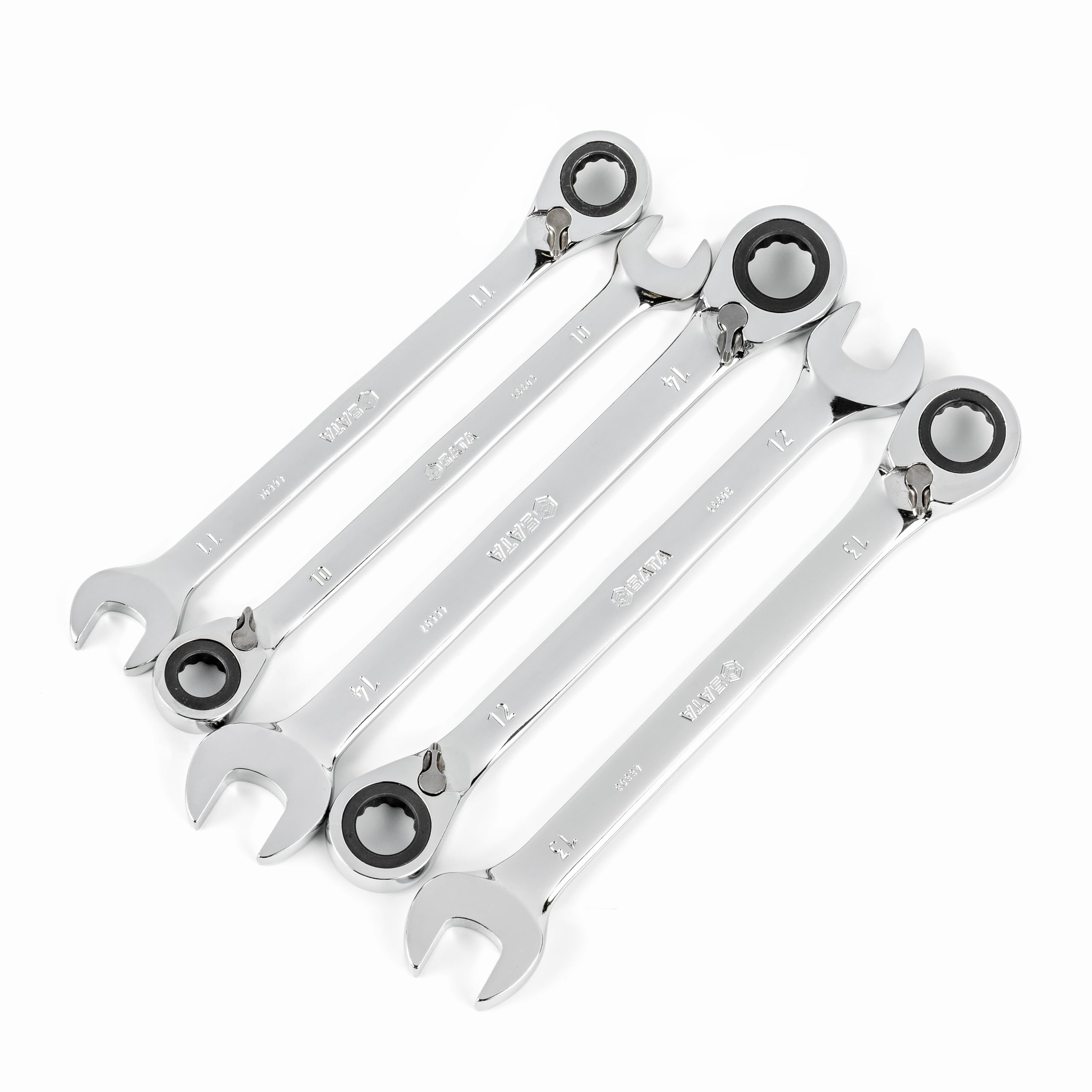 SATA 5-Piece 12 Pt. Reversible Ratcheting Wrench
