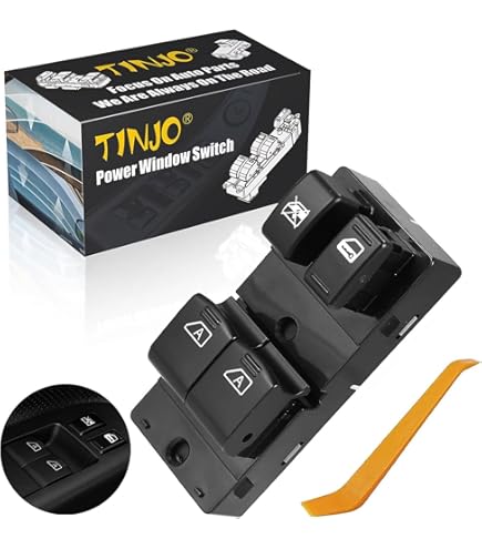 Driver Side Power Window Master Switch For Nissan 350Z, Altima, Infiniti G35/G37 (2003-2013)