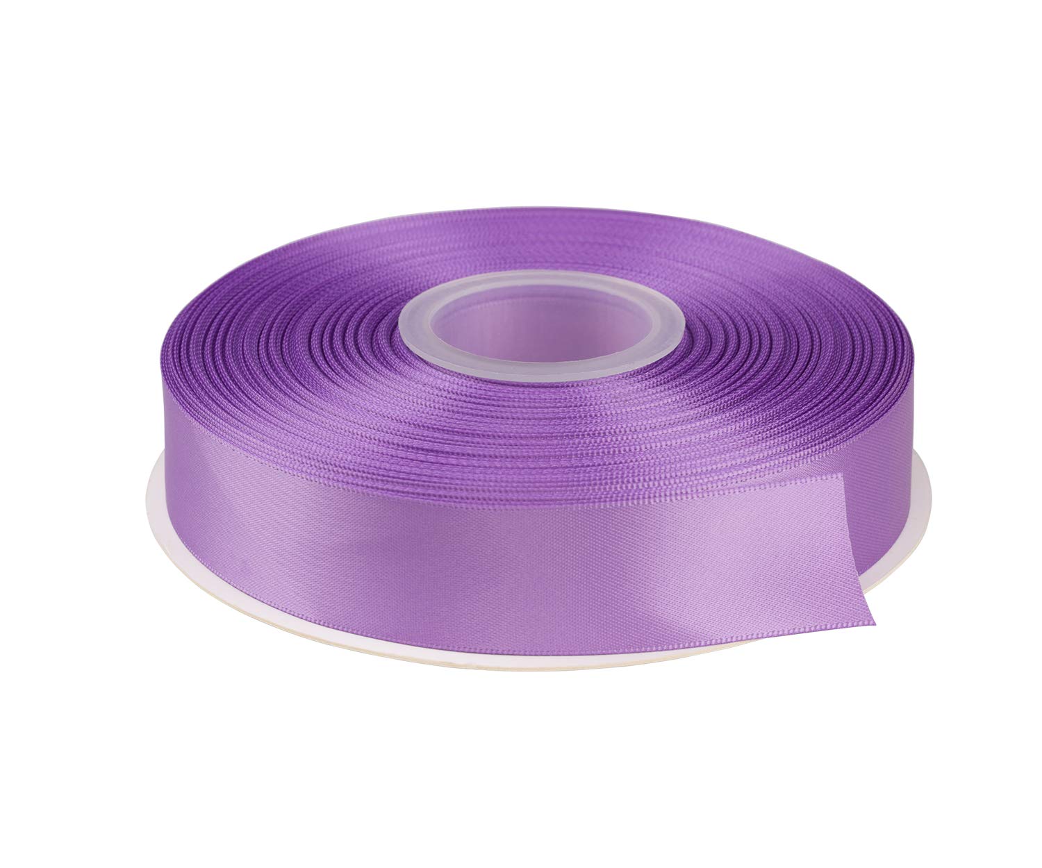 AVANAVA 25mm Wide Double Face Satin Ribbon - 45 Meters (463-Grape)