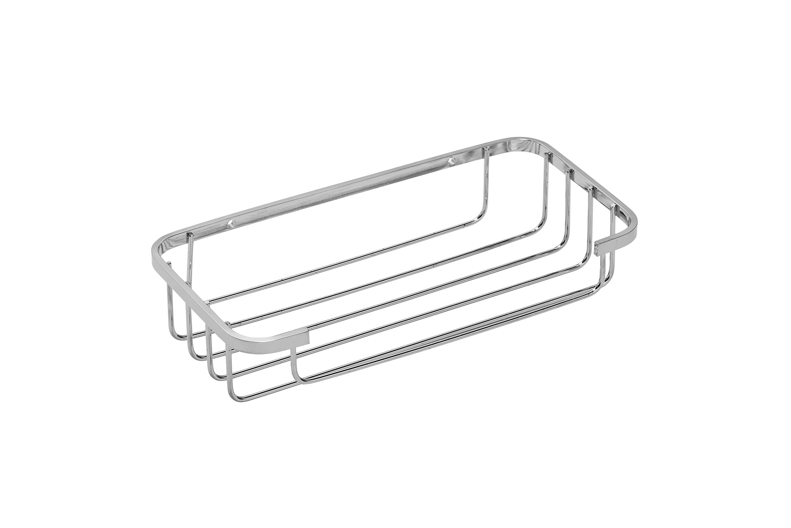 Croydex Stainless Steel Cosmetic Bathroom Basket Shower Caddy, 10 Year Rust Free Guarantee
