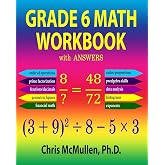 Grade 6 Math Workbook with Answers (Improve Your Math Fluency)