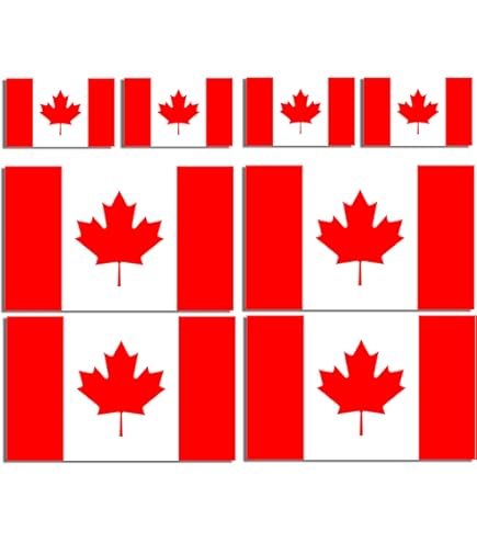 Sticker adesivi adesivo bandiera canada british columbia