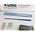 ALS Guitar Fret End Dressing File & Polishing Kit - Includes Instructions - File by Uo-Chikyu Hiroshima Japan - Polishing Kit by Australian Luthier Supplies