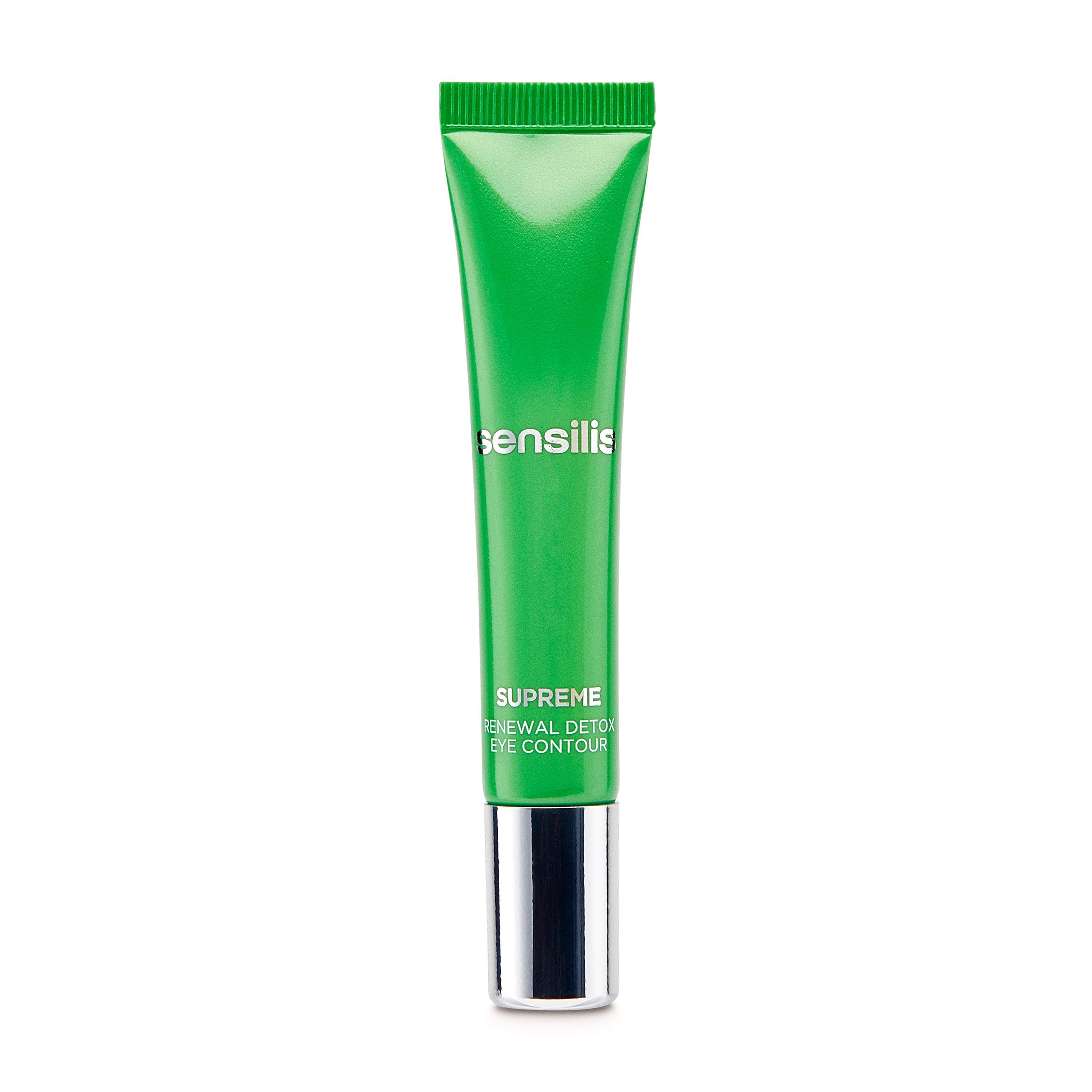 Sensilis Supreme Detoxifying and Regenerating Eye Contour with Hyaluronic Acid, Argan Oil, Caffeine and Peptides - 15ml