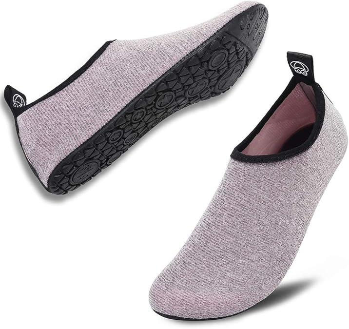VIFUUR Unisex Quick Drying Aqua Water Shoes Pool Beach Yoga Exercise