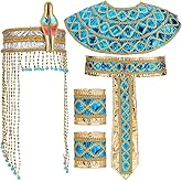 UNICRAFTALE Egyptian Costume Accessories for Women Snake Stretch Headband Headpiece for Halloween Cosplay Jewelry