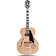 GROTE Jazz Electric Guitar Hollow Body Chrome Hardware (Natural)