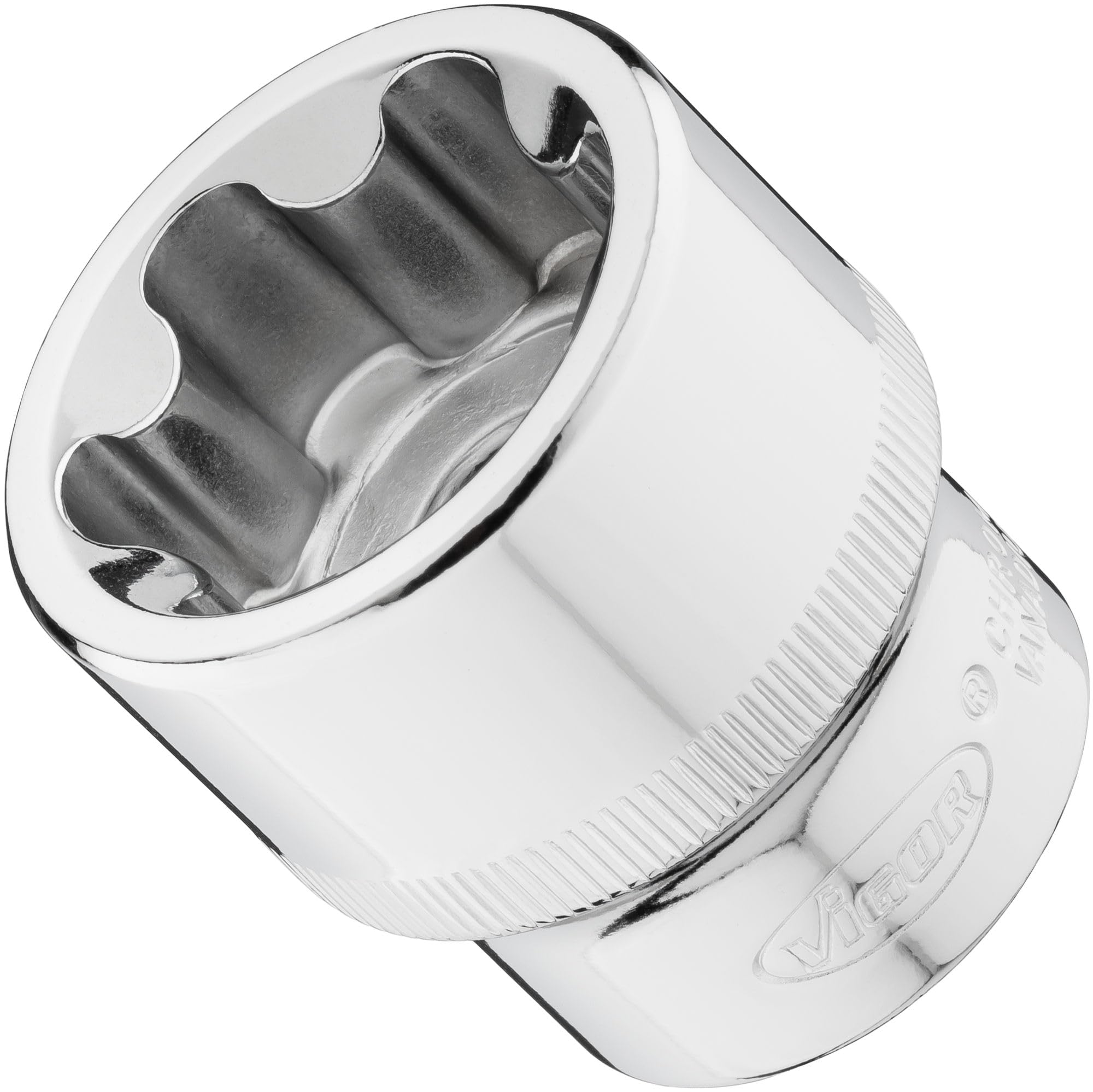 ViGOR T-Plus Socket Spanner Insert V7920-EP32, 1/2 inch Socket Spanner Insert EP32, Durable and Robust, Ideal for workshops and DIY Enthusiasts