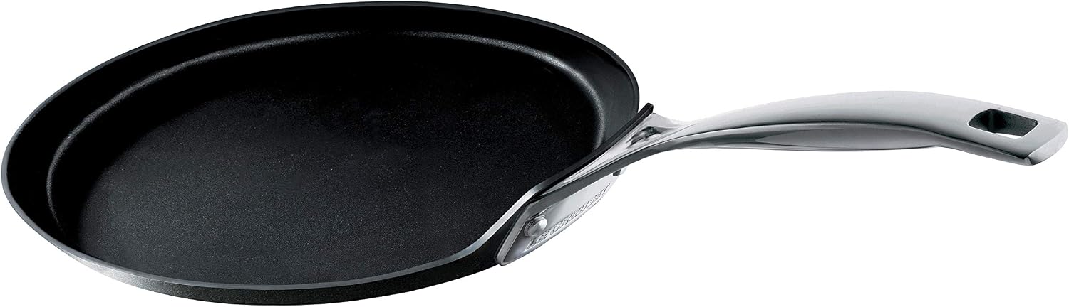 LE CREUSET Toughened Non-Stick Crepe Pan, diameter 24 cm, Black, 962031240 - Image 4