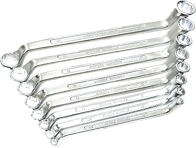 Brüder Ringschlüsselsatz 8 tlg., 6-22 mm, CV-Stahl | M 140-08