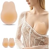 TENDER EPOCH Nipple Covers for Women Pasties Nipple Covers with Lift Sticky Adhesive Reusable Silicone Nipple Pasties