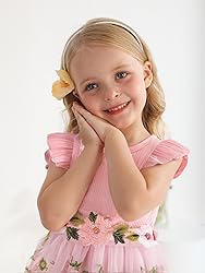 Sinhoon Toddler Girl Tulle Dress Summer Ruffle