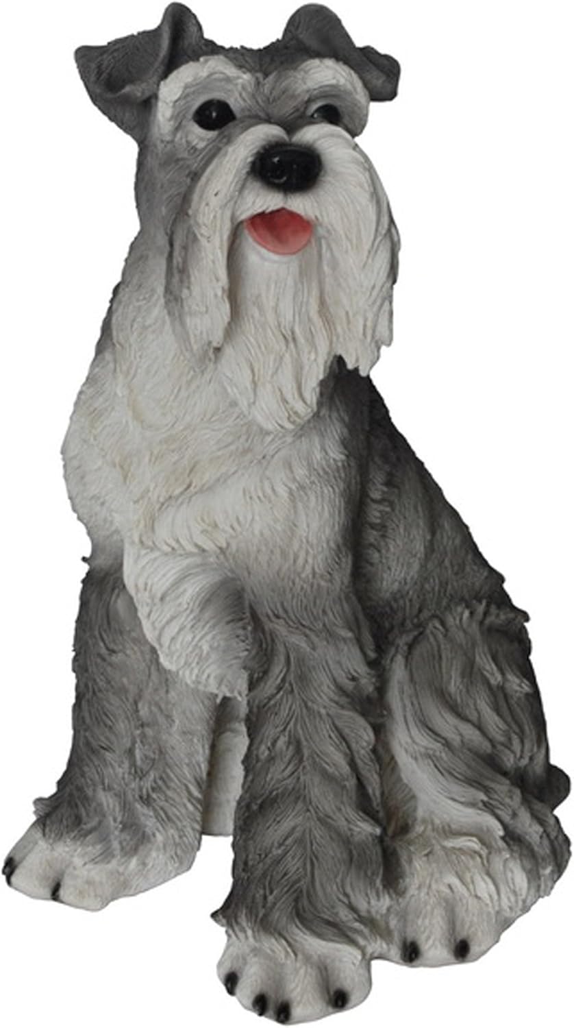 Amazon Com Hi Line Gift Ltd Schnauzer Dog Sitting Figurine Home