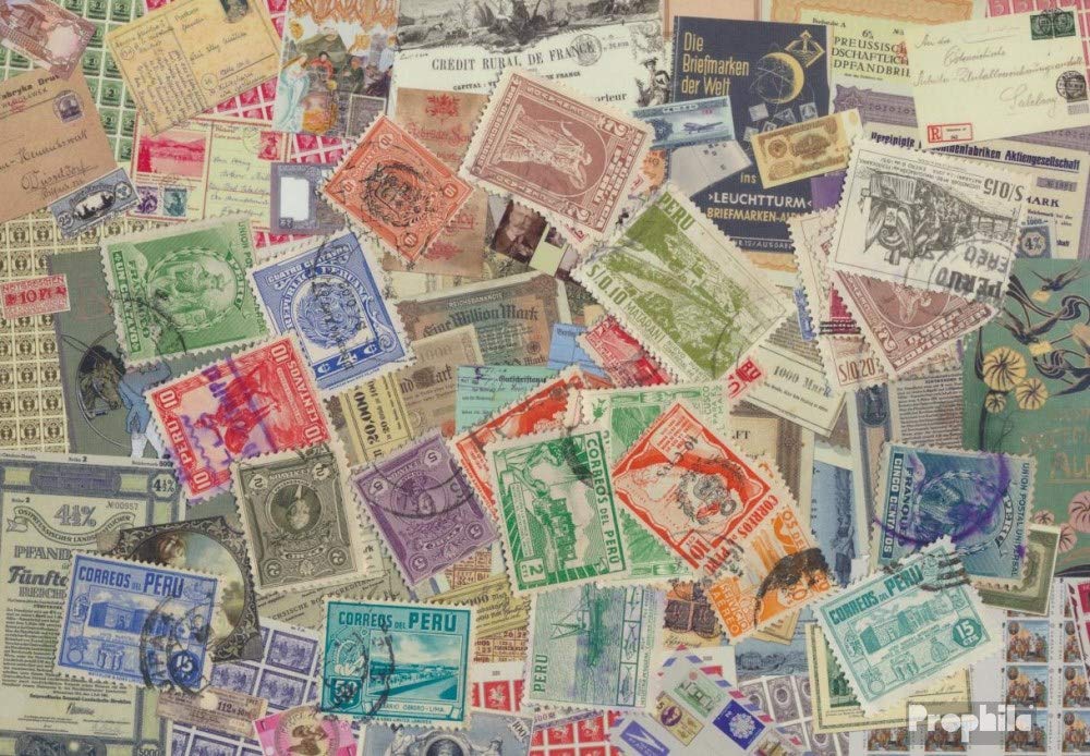 Prophila Collection Peru 25 various stamps (Stamps for collectors)