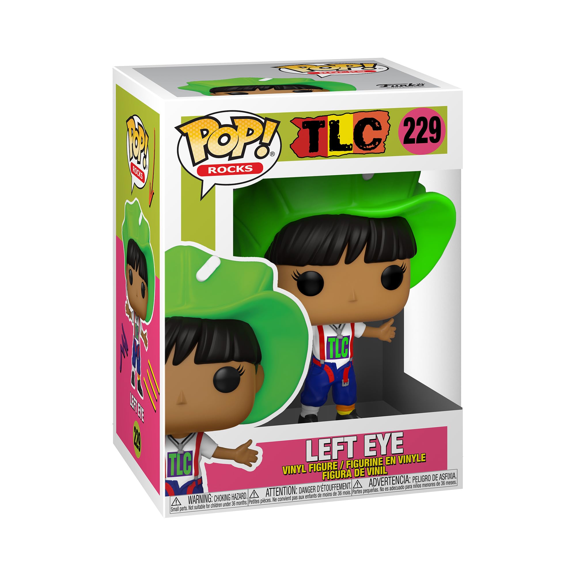 Funko Pop! Rocks: TLC - Lisa Left Eye Lopes - Left-Eye - Collectable Vinyl Figure - Gift Idea - Official Merchandise - Toys for Kids & Adults - Music Fans - Model Figure for Collectors and Display