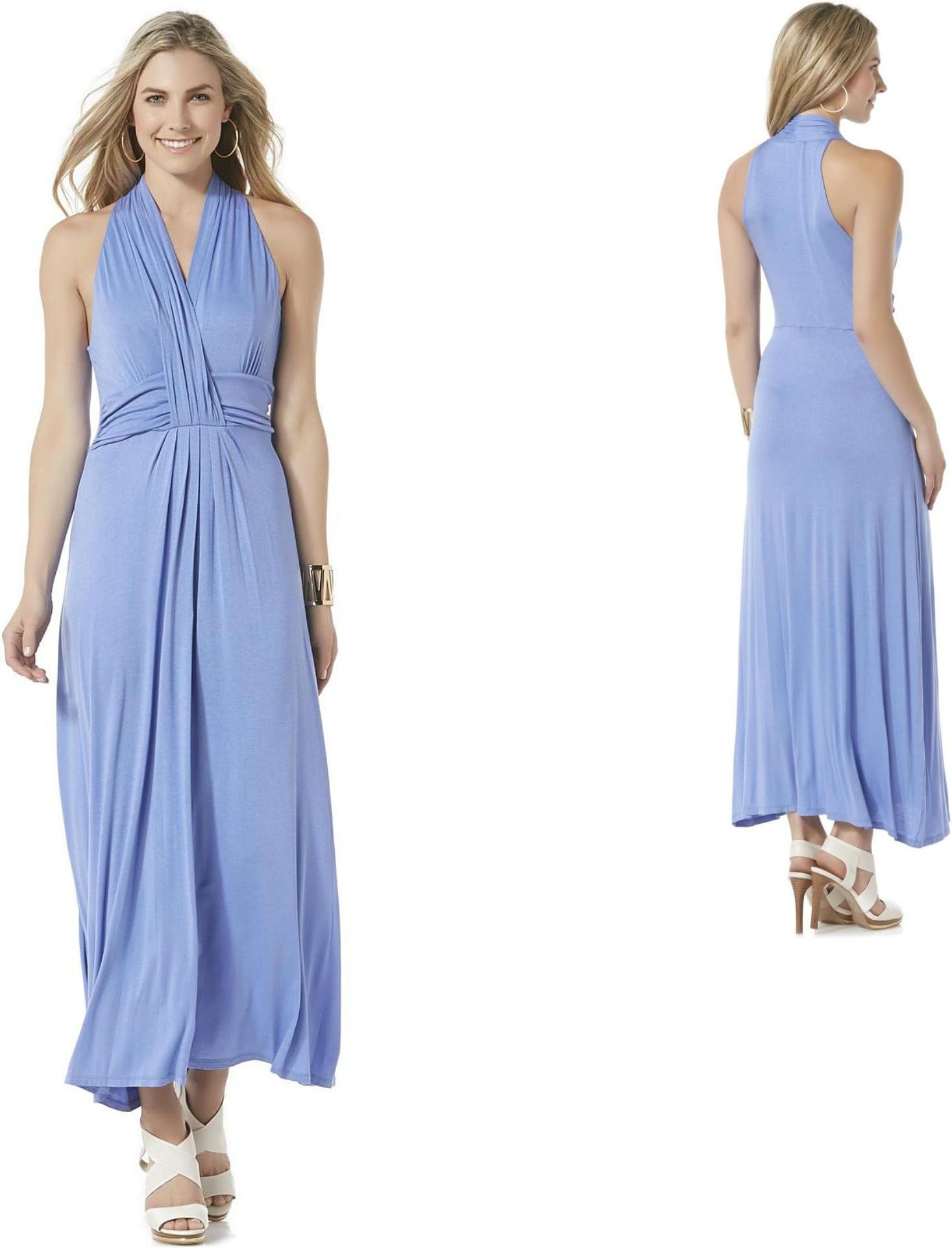 Attention Women's Surplice Maxi Dress, XL