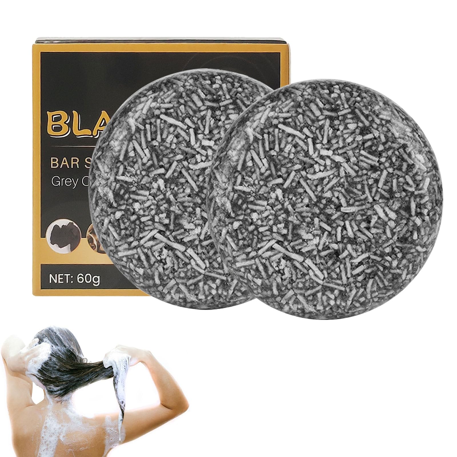 Reverse Gray Hair Reverse Bar, Gray Hair Reverse Bar Shampoos, For Men & Women