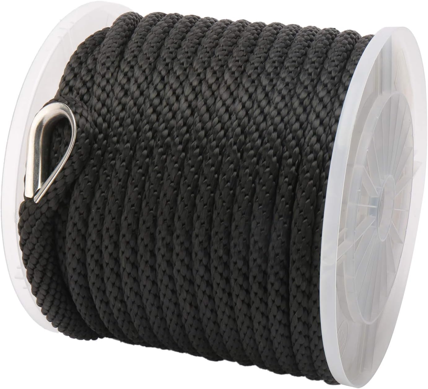 NovelBee 3/8 x 200 Premium Solid Braid MFP Anchor Line,Best