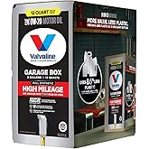 Valvoline Full Synthetic High Mileage with Enhanced MaxLife Technology 0W-20 12 QT Garage Box