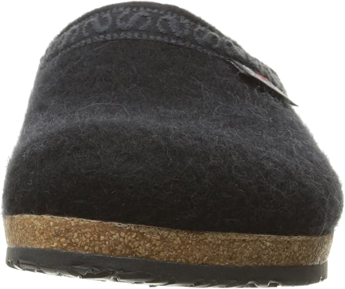 wool clogs with cork soles