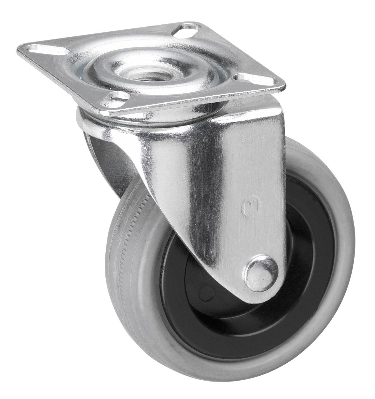 Meister Swivel Castor ✓ ✓ Rubber Wheels ✓ Soft Tread Plate ✓ |/Transport Roller Bearing Castor Heavy Duty Roll, 800660