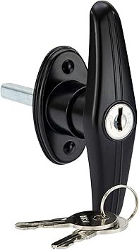 Amazon Com Recpro Truck Cap Lock T 311 Topper Window T Handle For Leer A R E Bauer K127 Key Tonneau Cap Cover Lock T 311 T Handle For Leer Century Bauer K127 Cylinder Key 1 Pack