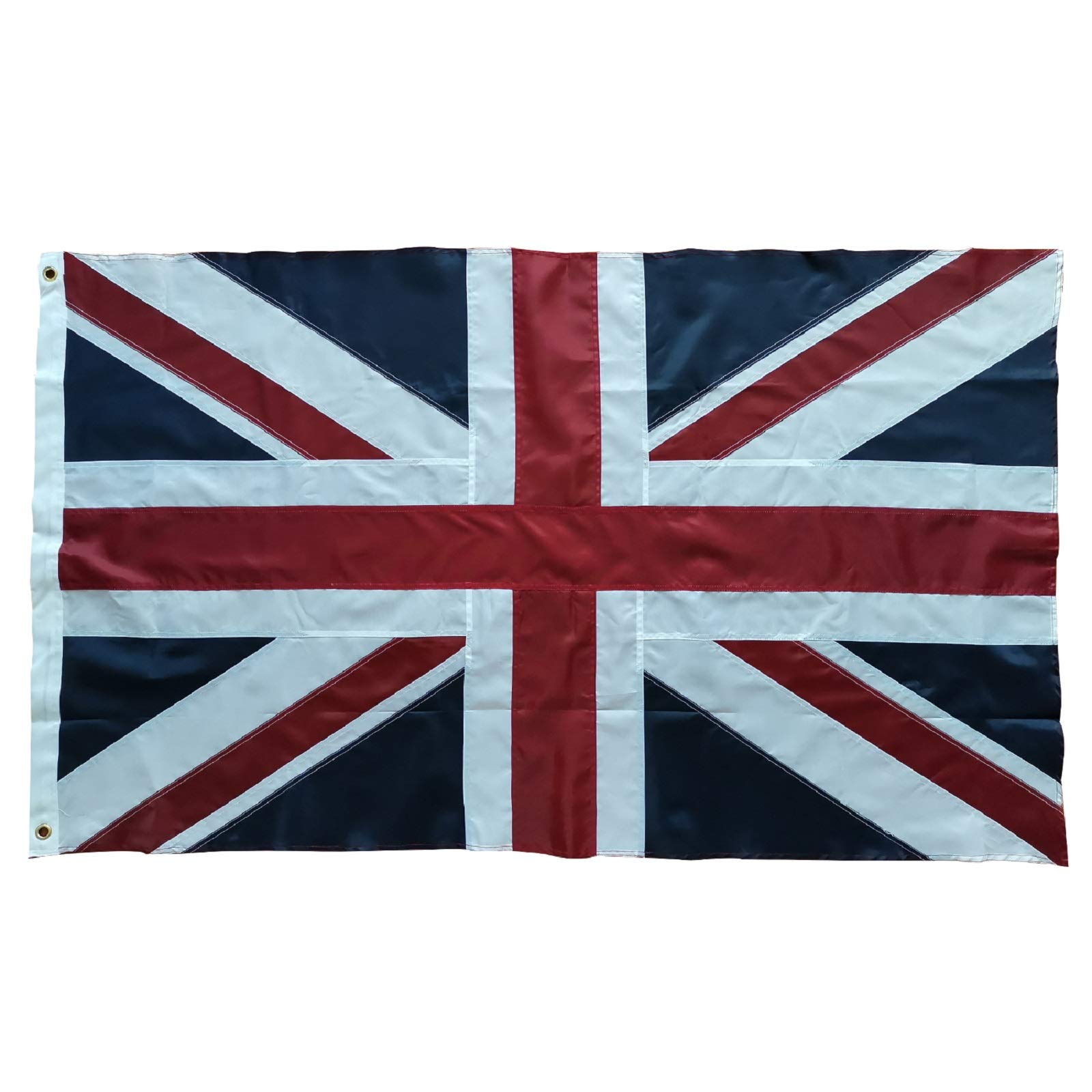 Union Jack flag British Flag 3x5FT -(90x150cm) Sewn Stripes Outdoors Indoors United Kingdom flag uk Flags Brass Grommets Banner