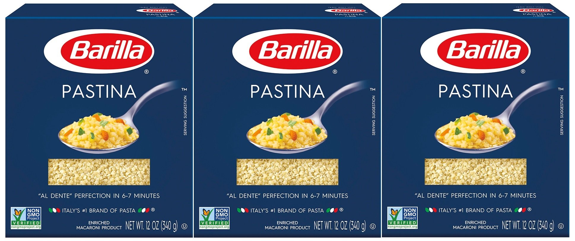 De Cecco Pasta, Acini Di Pepe, 1 lb (Pack of 5) Penne