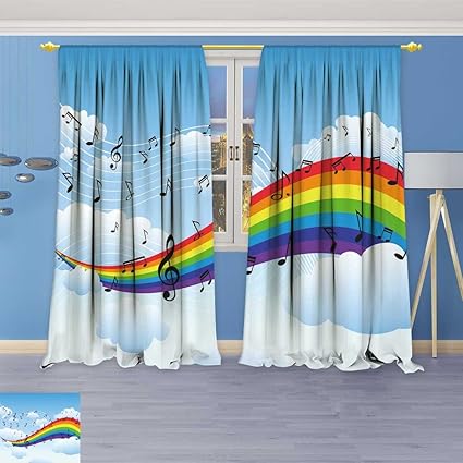 Amazon Com Socomimi Darkening Grommet Unlined Window Curtains